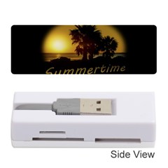 Sunset Scene At The Coast Of Montevideo Uruguay Memory Card Reader (stick)  by dflcprints