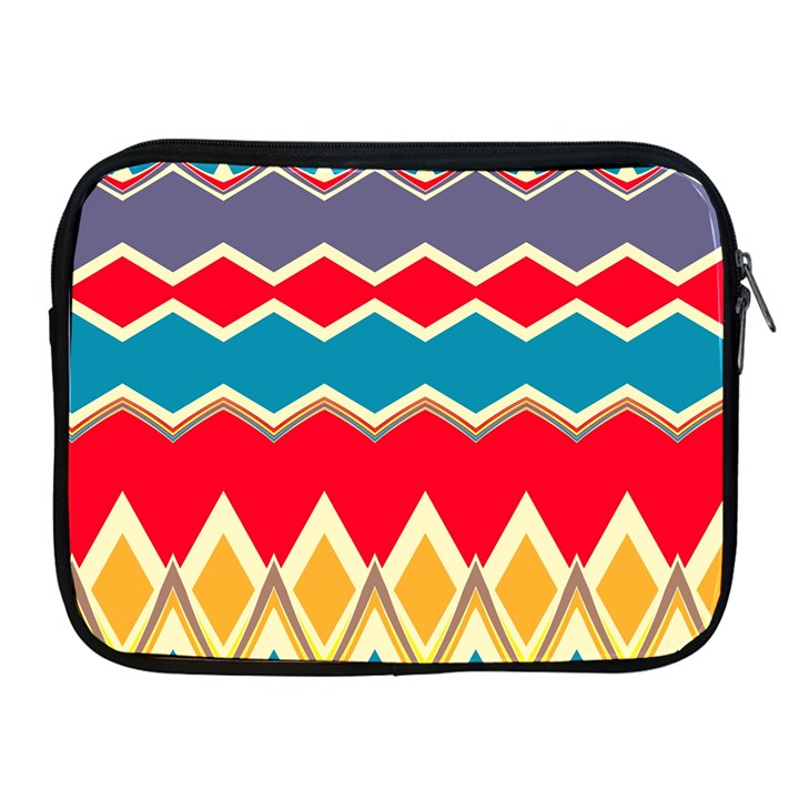 Chevrons and rhombus			Apple iPad 2/3/4 Zipper Case