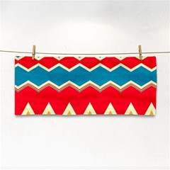 Chevrons And Rhombus			hand Towel by LalyLauraFLM