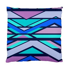 Angles And Stripes 	standard Cushion Case (two Sides) by LalyLauraFLM