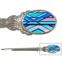 Angles And Stripes			letter Opener by LalyLauraFLM