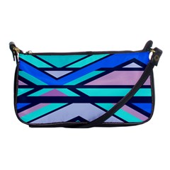 Angles And Stripes			shoulder Clutch Bag by LalyLauraFLM