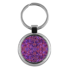 Intricate Patterned Textured  Key Chains (round) 