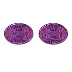 Intricate Patterned Textured  Cufflinks (oval) by dflcprints