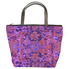 Intricate Patterned Textured  Bucket Bags by dflcprints