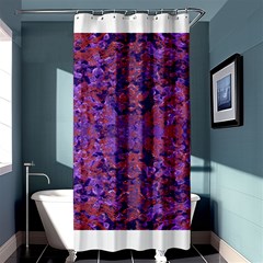 Intricate Patterned Textured  Shower Curtain 36  X 72  (stall)  by dflcprints