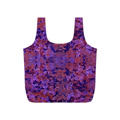 Intricate Patterned Textured  Full Print Recycle Bags (s)  by dflcprints