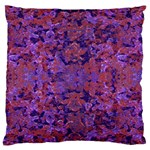 Intricate Patterned Textured  Standard Flano Cushion Cases (One Side)  Front