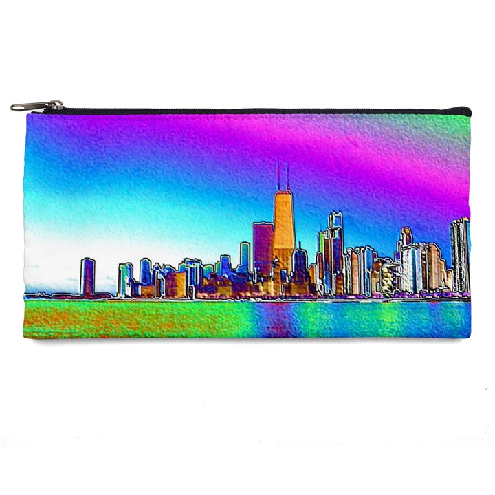 Chicago Colored Foil Effects Pencil Cases