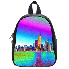 Chicago Colored Foil Effects School Bags (Small) 