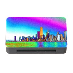 Chicago Colored Foil Effects Memory Card Reader With Cf by canvasngiftshop