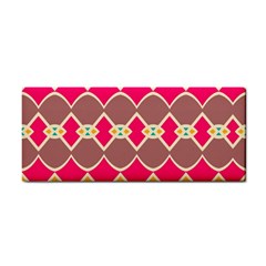 Symmetric Shapes In Retro Colors			hand Towel by LalyLauraFLM