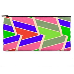 Symmetric Distorted Rectangles 	pencil Case by LalyLauraFLM