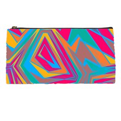 Distorted Shapes 	pencil Case by LalyLauraFLM