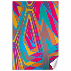 Distorted Shapes			canvas 24  X 36  by LalyLauraFLM