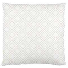 Elegant Beige Modern Pattern Design Standard Flano Cushion Cases (two Sides)  by FowlDesigns