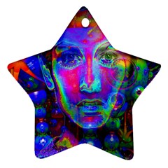 Night Dancer Ornament (star)  by icarusismartdesigns