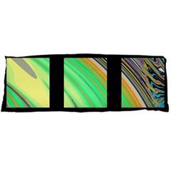 Black Window With Colorful Tiles Body Pillow Cases Dakimakura (two Sides)  by digitaldivadesigns