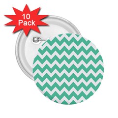 Chevron Pattern Gifts 2 25  Buttons (10 Pack)  by GardenOfOphir