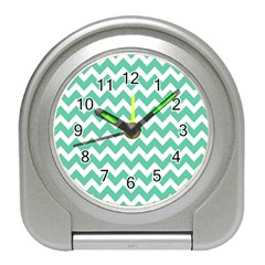 Chevron Pattern Gifts Travel Alarm Clocks