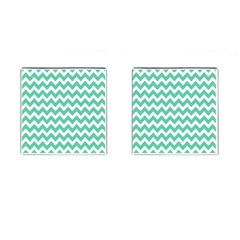 Chevron Pattern Gifts Cufflinks (square)