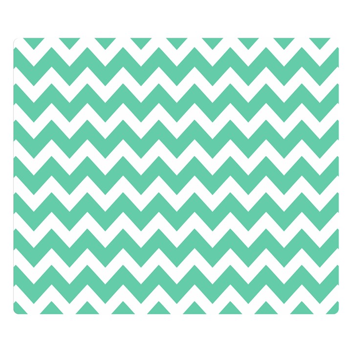 Chevron Pattern Gifts Double Sided Flano Blanket (Small) 