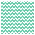 Chevron Pattern Gifts Large Satin Scarf (Square) Front