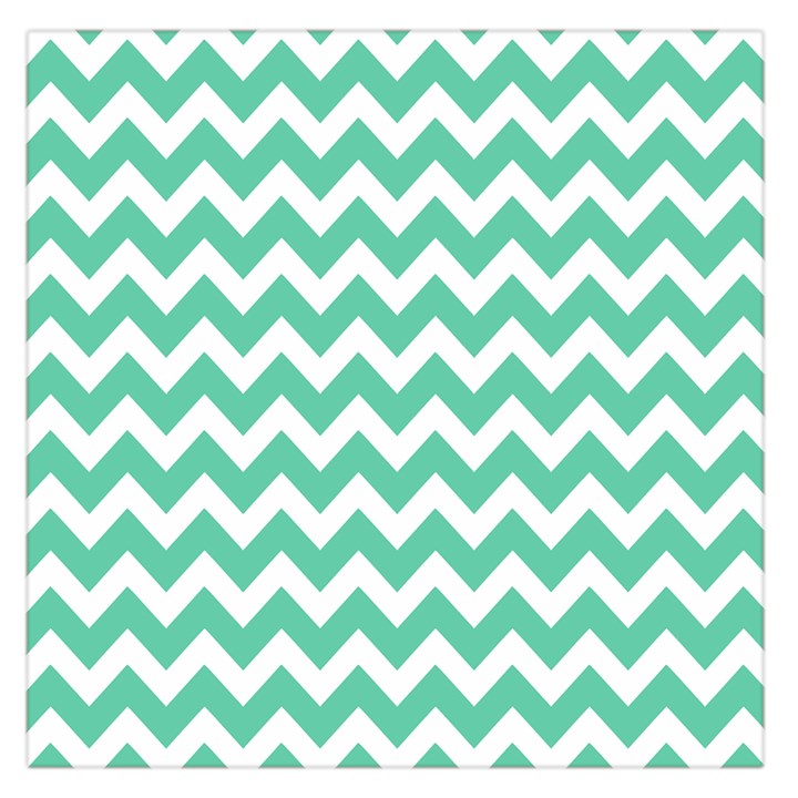 Chevron Pattern Gifts Large Satin Scarf (Square)