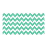 Chevron Pattern Gifts Satin Wrap Front