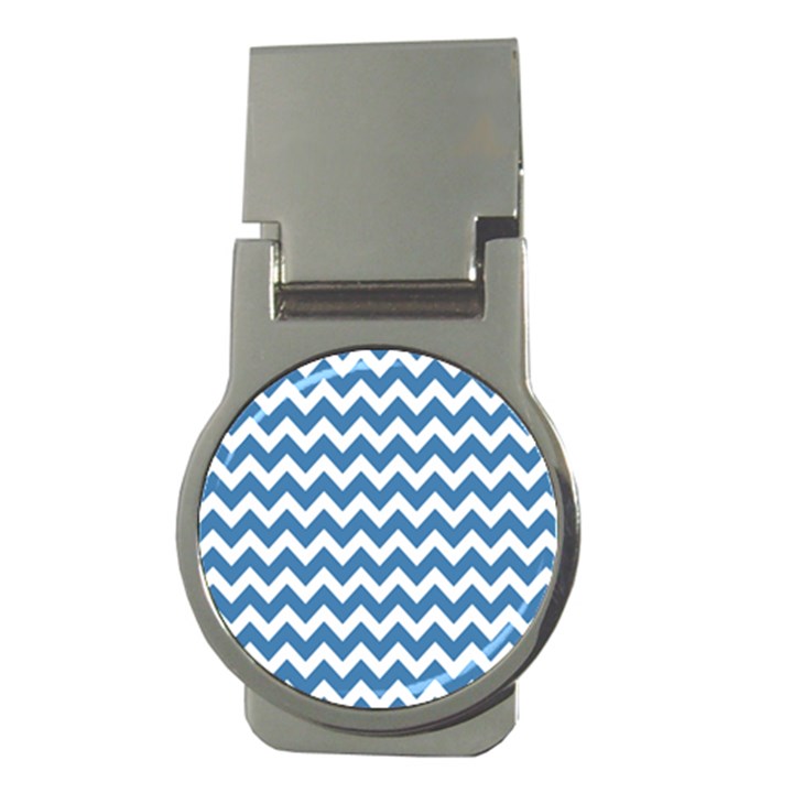 Chevron Pattern Gifts Money Clips (Round) 