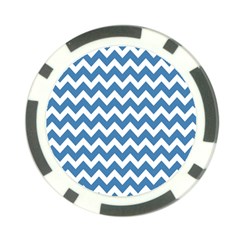 Chevron Pattern Gifts Poker Chip Card Guards by GardenOfOphir