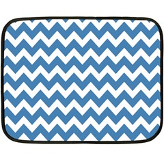 Chevron Pattern Gifts Fleece Blanket (mini) by GardenOfOphir