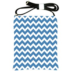 Chevron Pattern Gifts Shoulder Sling Bags by GardenOfOphir