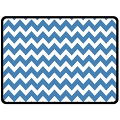 Chevron Pattern Gifts Fleece Blanket (large)  by GardenOfOphir