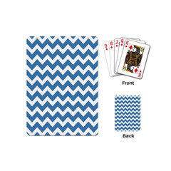 Chevron Pattern Gifts Playing Cards (mini)  by GardenOfOphir