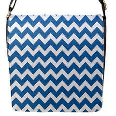 Chevron Pattern Gifts Flap Messenger Bag (s) by GardenOfOphir