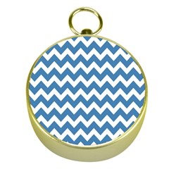 Chevron Pattern Gifts Gold Compasses by GardenOfOphir