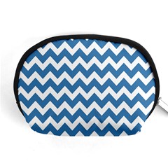 Chevron Pattern Gifts Accessory Pouches (medium)  by GardenOfOphir