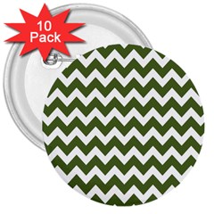 Chevron Pattern Gifts 3  Buttons (10 Pack)  by GardenOfOphir