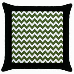 Chevron Pattern Gifts Throw Pillow Cases (black) by GardenOfOphir