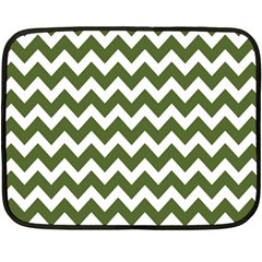 Chevron Pattern Gifts Double Sided Fleece Blanket (mini)  by GardenOfOphir