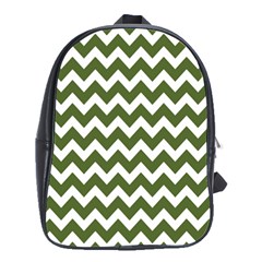 Chevron Pattern Gifts School Bags(large)  by GardenOfOphir