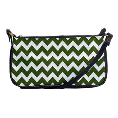 Chevron Pattern Gifts Shoulder Clutch Bags by GardenOfOphir