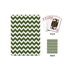 Chevron Pattern Gifts Playing Cards (mini)  by GardenOfOphir