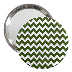 Chevron Pattern Gifts 3  Handbag Mirrors by GardenOfOphir