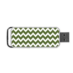 Chevron Pattern Gifts Portable Usb Flash (one Side) by GardenOfOphir