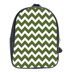 Chevron Pattern Gifts School Bags (xl)  by GardenOfOphir