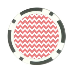 Chevron Pattern Gifts Poker Chip Card Guards by GardenOfOphir