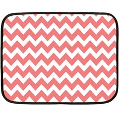 Chevron Pattern Gifts Double Sided Fleece Blanket (mini)  by GardenOfOphir