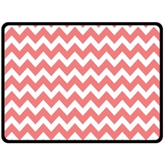 Chevron Pattern Gifts Fleece Blanket (large)  by GardenOfOphir